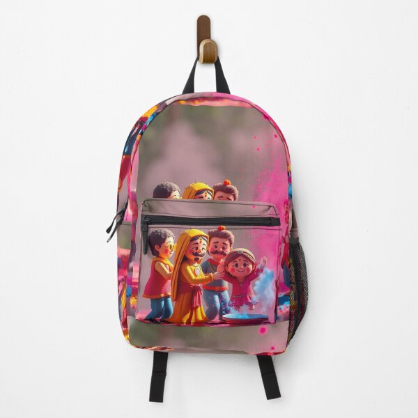 Item preview, Holi Jumping Kids Sticker designed and sold by Teewave-Ashish.
