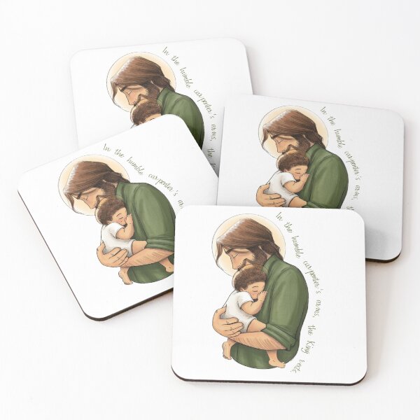 Item preview, Humble Carpenter and The King Jesus Art designed and sold by FaithWayStudio.