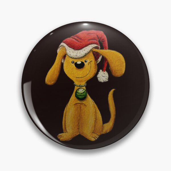 Item preview, Holidaydog Illustration designed and sold by KarinKaefer.