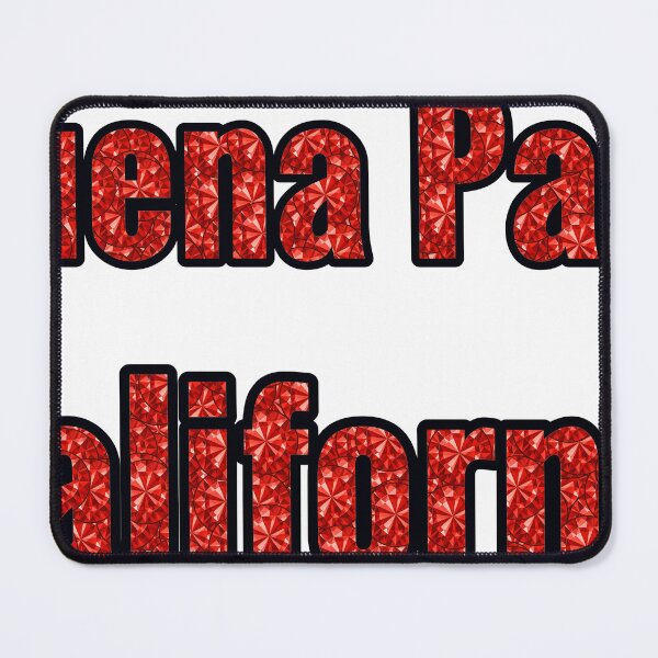 Item preview, Buena Park California City Name With Red Rhinestone designed and sold by TheIconSmith.