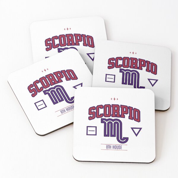 Item preview, Scorpio Varsity Print - 8th House of the Zodiac designed and sold by ShopStellar.