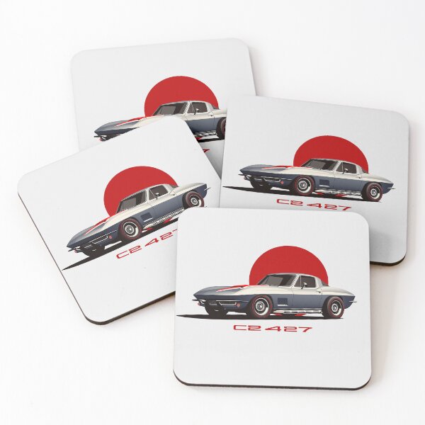 Item preview, 1967 C2 427 Corvette Corvette illustration designed and sold by blackdogshop.