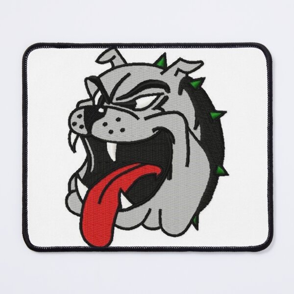 Item preview,  Bulldog Head embroidery designed and sold by TREND DESIGN SHOP.