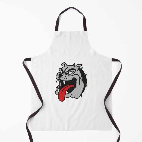 Item preview, Bulldog Head embroidery designed and sold by TREND DESIGN SHOP.