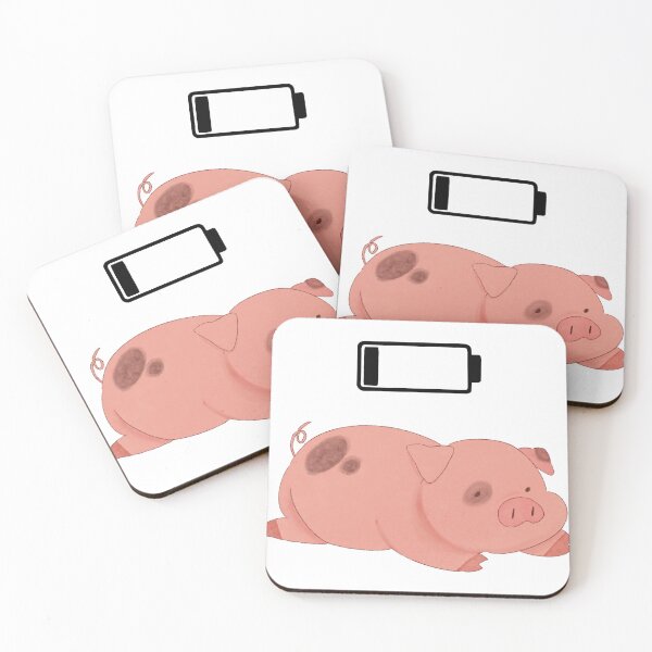 Item preview, Tired piggy designed and sold by KSGG.
