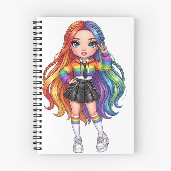 Item preview, Rainbow High Cute Collection Art designed and sold by ErdinaStudio.