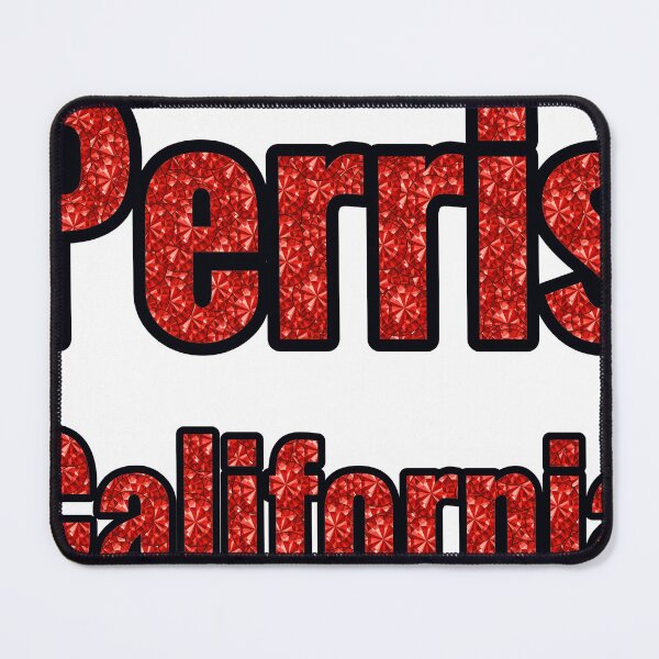 Item preview, Perris California City Name With Red Rhinestone designed and sold by TheIconSmith.