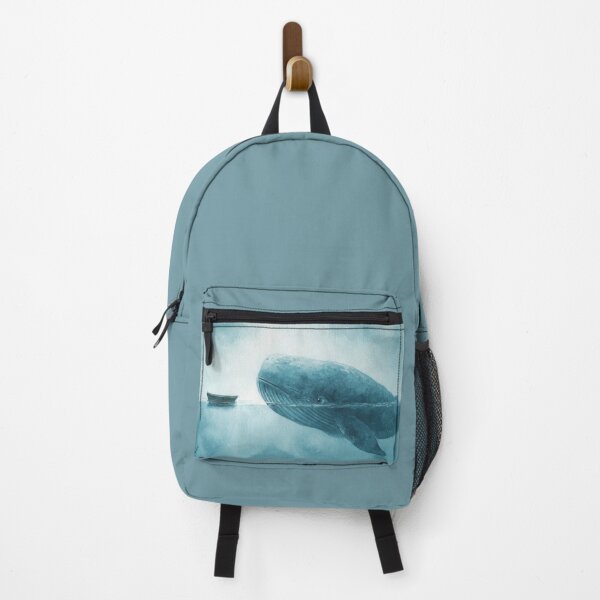 Item preview, Whale approaches small boat in water designed and sold by anytka.