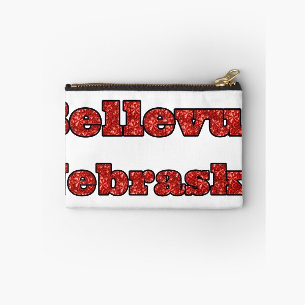 Item preview, Bellevue Nebraska City Name With Red Rhinestone designed and sold by TheIconSmith.