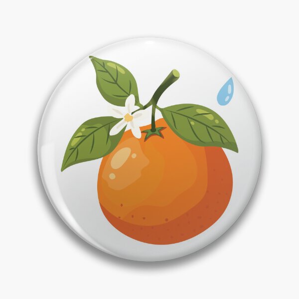 Item preview, Orange Branch Blossom Illustration designed and sold by BetweenForms.