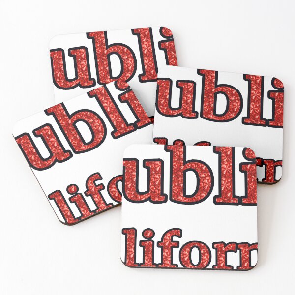 Item preview, Dublin California City Name With Red Rhinestone designed and sold by TheIconSmith.