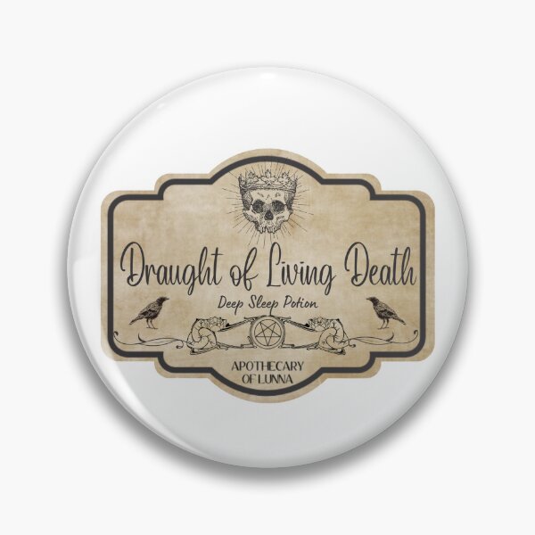 Item preview, Label for Draught of Living Death designed and sold by TiemiNeko.