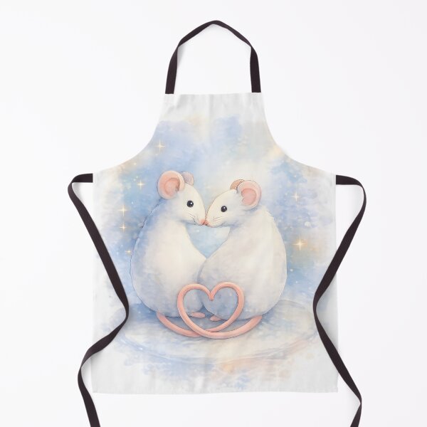 Item preview, Sweet Love Mice – Romantic Watercolor Illustration designed and sold by blankTeeShirt.