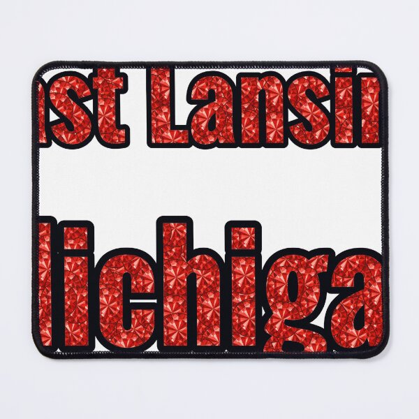 Item preview, East Lansing Michigan City Name With Red Rhinestone designed and sold by TheIconSmith.