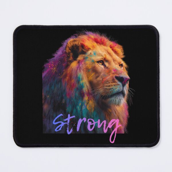 Item preview, Strong Leo Animal Nature Oryginal Design Art designed and sold by NK Design Lab.