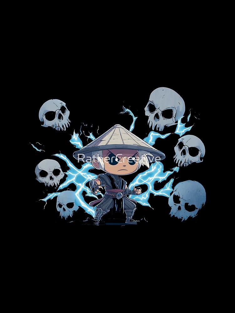 Thumbnail 3 of 3, Scarf, Cute Raiden designed and sold by RatherCreative.