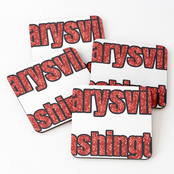 Item preview, Marysville Washington City Name With Red Rhinestone designed and sold by TheIconSmith.