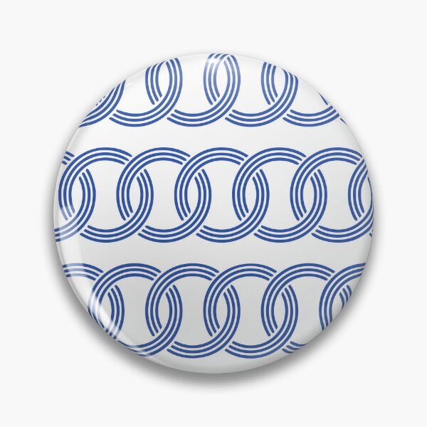 Item preview, Blue circles on White Background designed and sold by Miller Designs Print & Pattern.