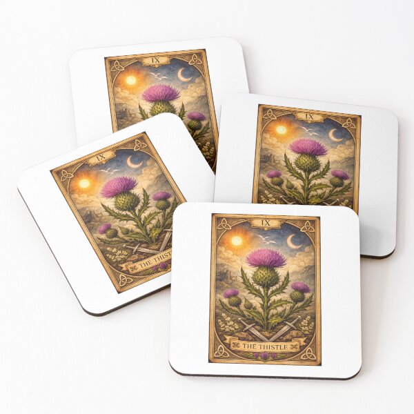 Artikelvorschau, Die Distel-Tarotkarte der Weisheit entworfen und verkauft von AuntVan's FreakyTrinkets.