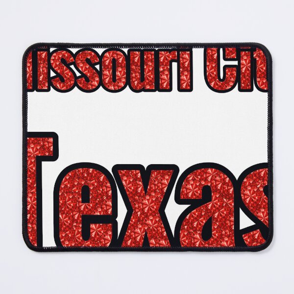 Item preview, Missouri City Texas City Name With Red Rhinestone designed and sold by TheIconSmith.