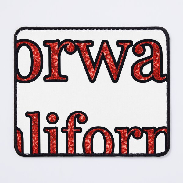 Item preview, Norwalk California City Name With Red Rhinestone designed and sold by TheIconSmith.