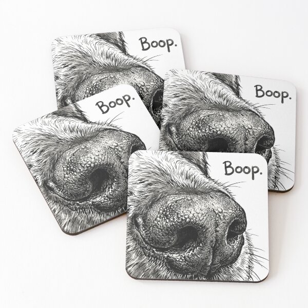 Item preview, Dog Nose Boop Design designed and sold by DogLoveArt.