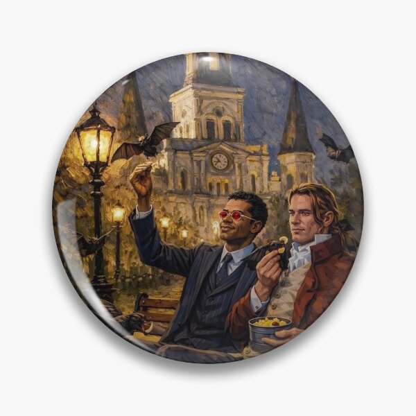 Item preview, Louis and Lestat Feeding Bats designed and sold by Occupational  Horrors.