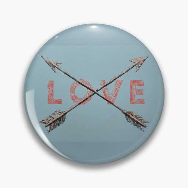 Item preview, Crossed arrows support love message designed and sold by anytka.