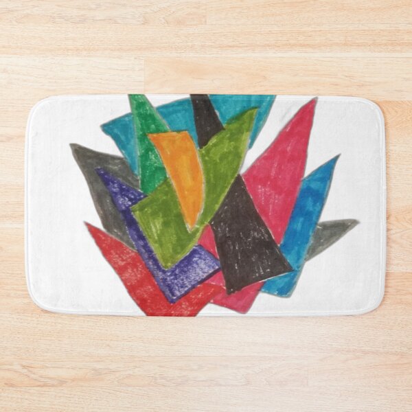 Item preview, triangular colorful geometric triangular abstract design designed and sold by SmashingDeals.