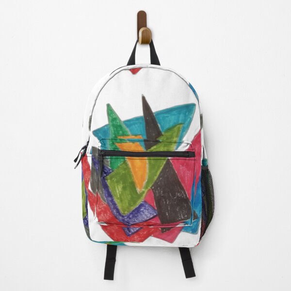 Item preview, triangular colorful geometric triangular abstract design designed and sold by SmashingDeals.
