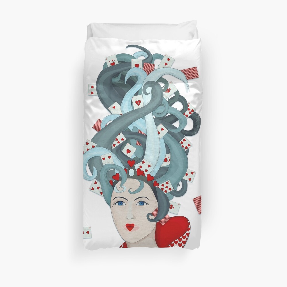 Rococo: Queen of Hearts Duvet Cover