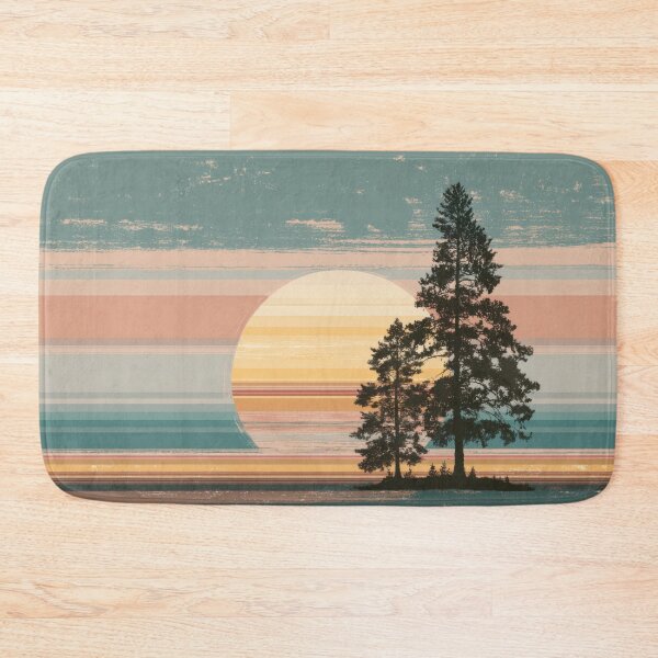 Item preview, Calm sunset view over trees designed and sold by anytka.