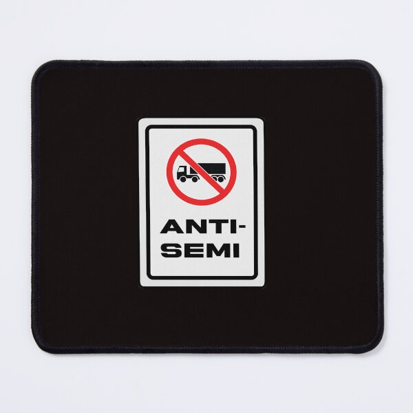 Item preview, anti semi truck logo designed and sold by VWscout2.