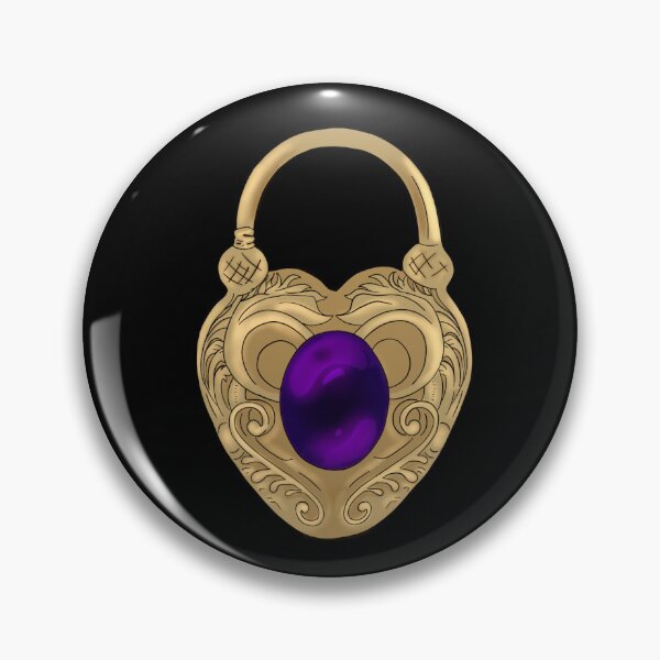 Item preview, Victorian Heart Locket ( amethyst and gold version ) designed and sold by The Noir Arts.