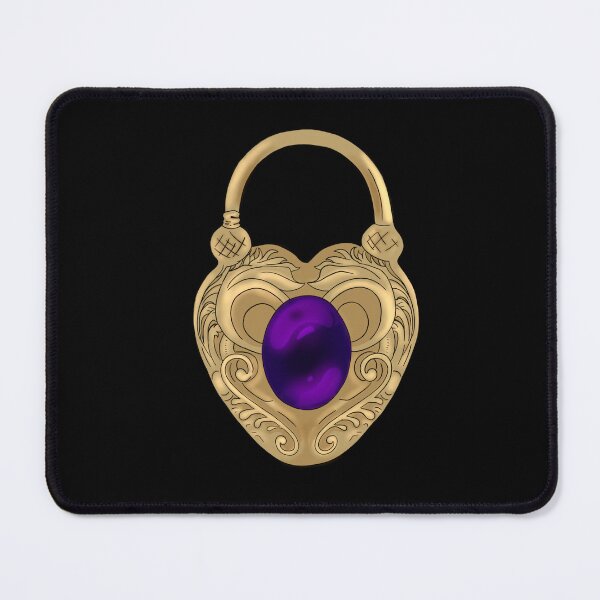 Item preview, Victorian Heart Locket ( amethyst and gold version ) designed and sold by The Noir Arts.