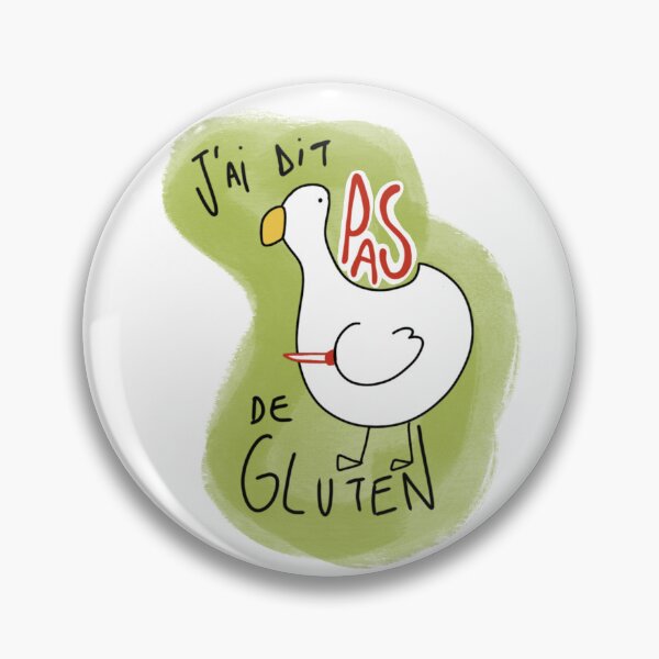 Aperçu de l'œuvre Pas de gluten! créée et vendue par asperge-designs.