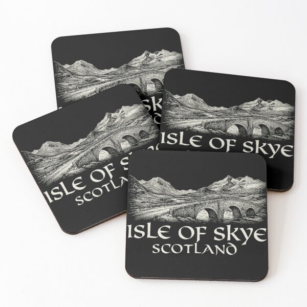 Item preview, Isle of Skye Scotland - Sligachan Bridge & Cuillin Mountains Art designed and sold by Loom on the Loch.