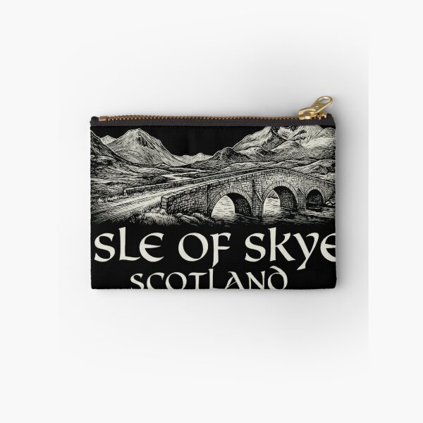 Item preview, Isle of Skye Scotland - Sligachan Bridge & Cuillin Mountains Art designed and sold by Loom on the Loch.