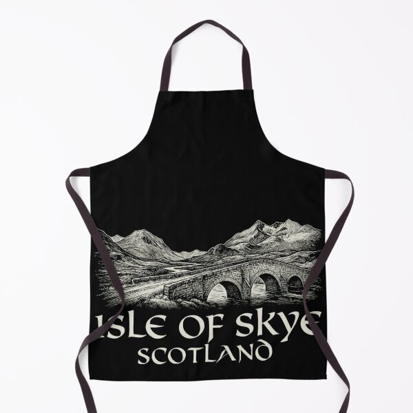 Item preview, Isle of Skye Scotland - Sligachan Bridge & Cuillin Mountains Art designed and sold by Loom on the Loch.