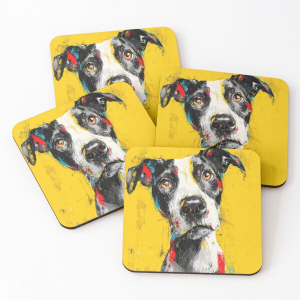 Item preview, Pet dog with colorful background designed and sold by anytka.