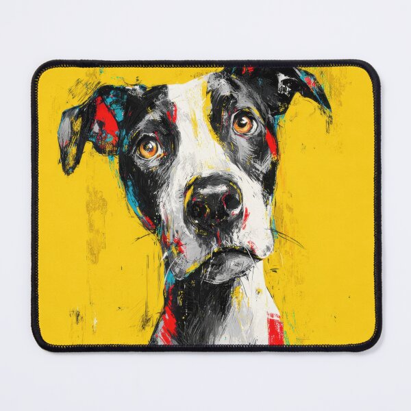 Item preview, Pet dog with colorful background designed and sold by anytka.