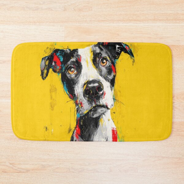 Item preview, Pet dog with colorful background designed and sold by anytka.