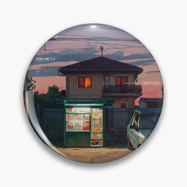Item preview, Twilight Station Kiosk Retro designed and sold by hub..