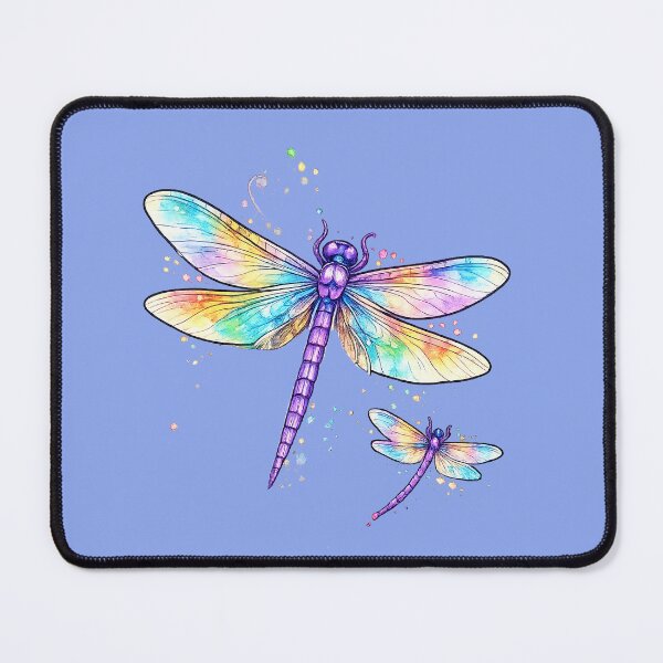 Item preview, Dragonfly watercolor art designed and sold by Natart1004.