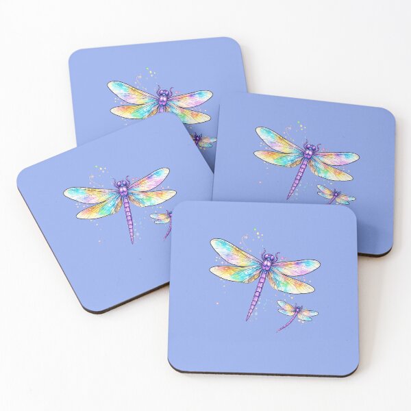 Item preview, Dragonfly watercolor art designed and sold by Natart1004.