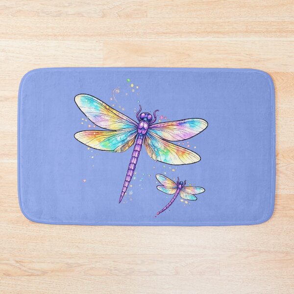 Item preview, Dragonfly watercolor art designed and sold by Natart1004.