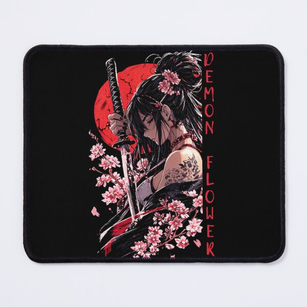 Item preview, Demon Anime Samurai Manga Dark Fantasy Sakura designed and sold by NK Design Lab.