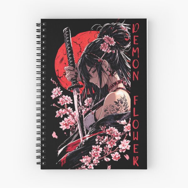 Item preview, Demon Anime Samurai Manga Dark Fantasy Sakura designed and sold by NK Design Lab.