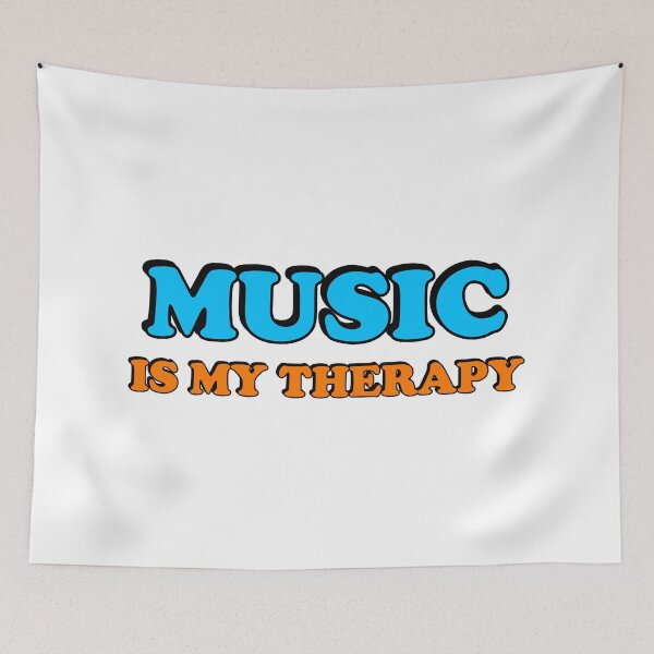 Item preview, Music Is My Therapy designed and sold by Inspirationmotivation.