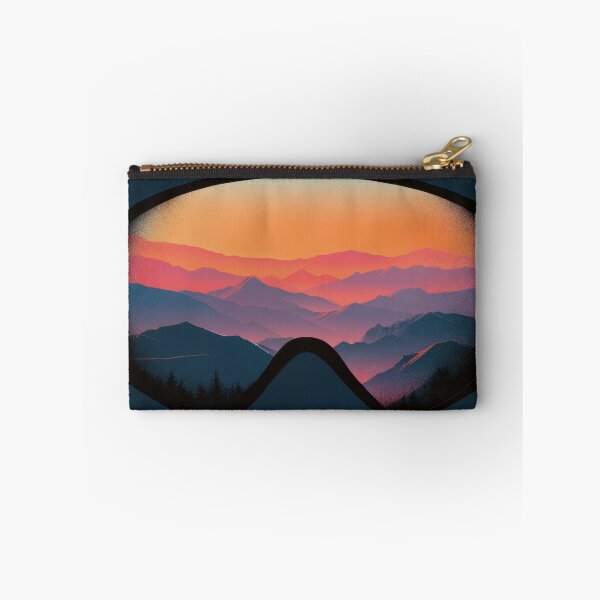 Item preview, Sunset over mountains in goggles designed and sold by anytka.